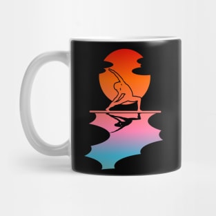 Paddle board yoga Mug